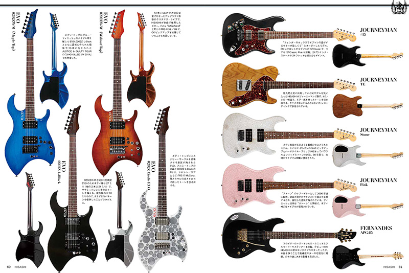 Hisashi Glay Guitar Magazine Special Artist Series リットーミュージック