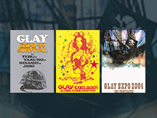 GLAY EXPOオフィシャルパンフレット【1999・2001・2004】