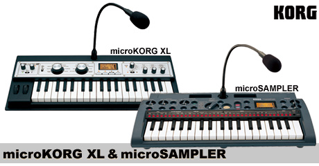 コルグ　microKORG microSAMPLER