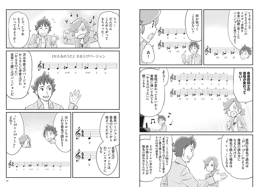 大ヒット作 マンガでわかる 音楽理論 に続編が登場 全3巻で音楽理論が楽しく学べる News Release リットーミュージック