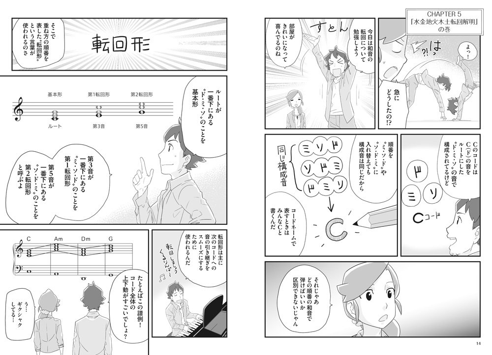 大ヒット作 マンガでわかる 音楽理論 に続編が登場 全3巻で音楽理論が楽しく学べる News Release リットーミュージック