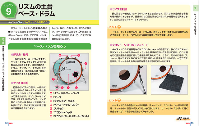 これからはじめる!! ドラム入門 (～これだけは知っておきたい