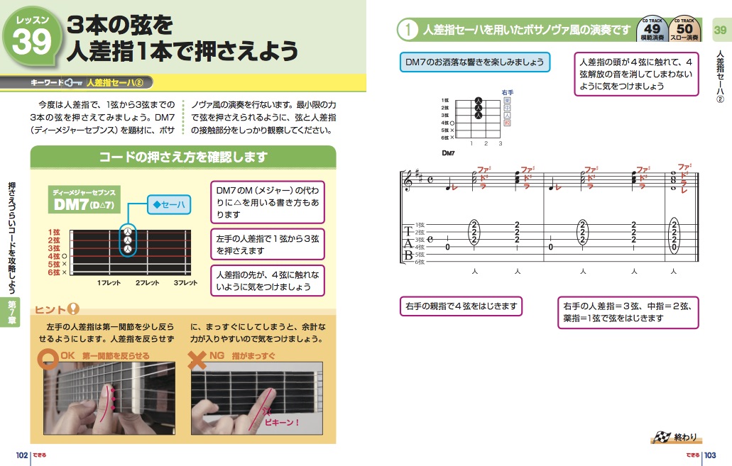 クラシックギター用の譜面を学ぼう  いちばんやさしい楽器教本の決定 