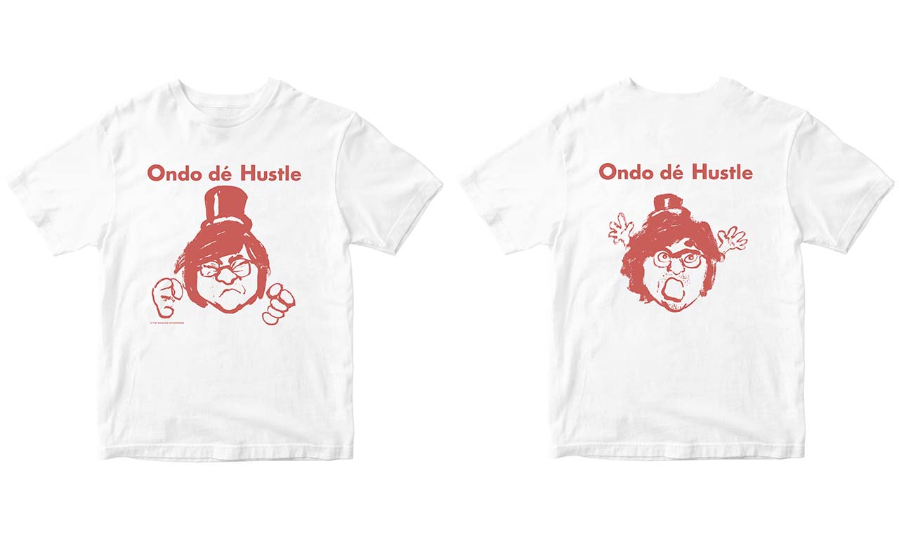 「ナイアガラ音頭」Tシャツ白