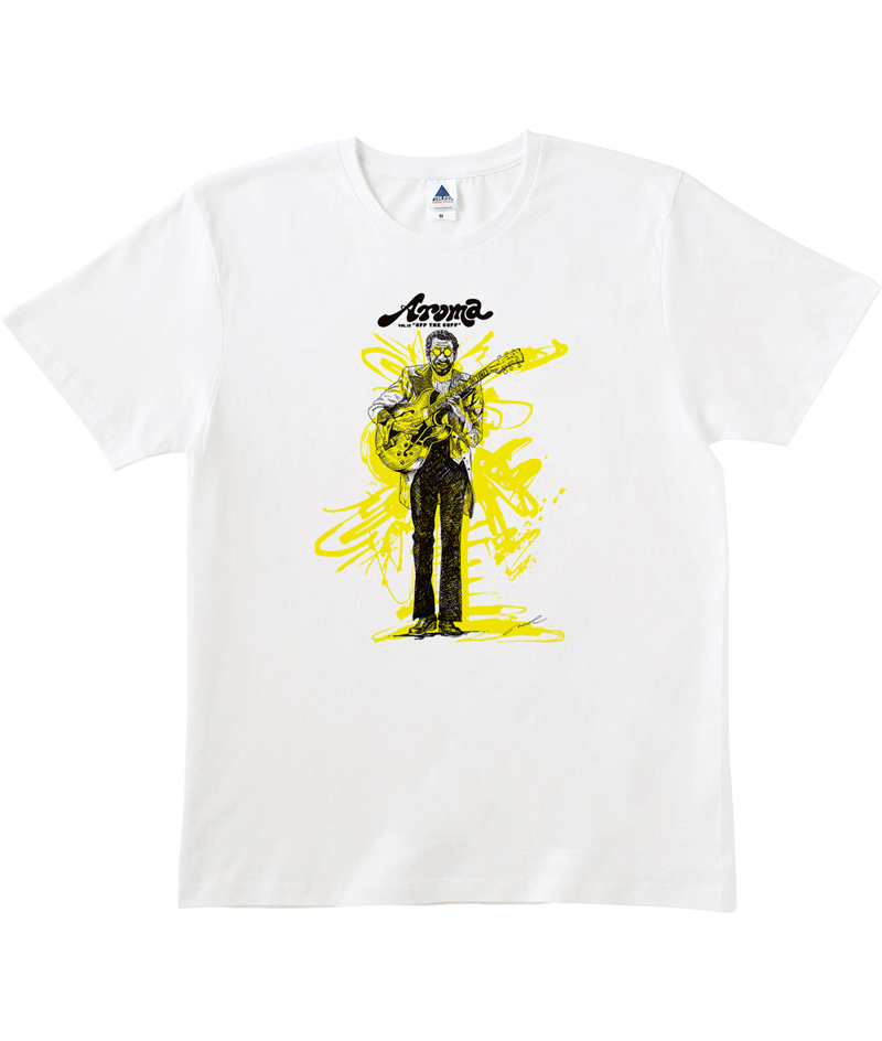 ペインティング アーティストのnovolが描く黒汁ギタリストたちのtシャツ Aroma アロマ Tod